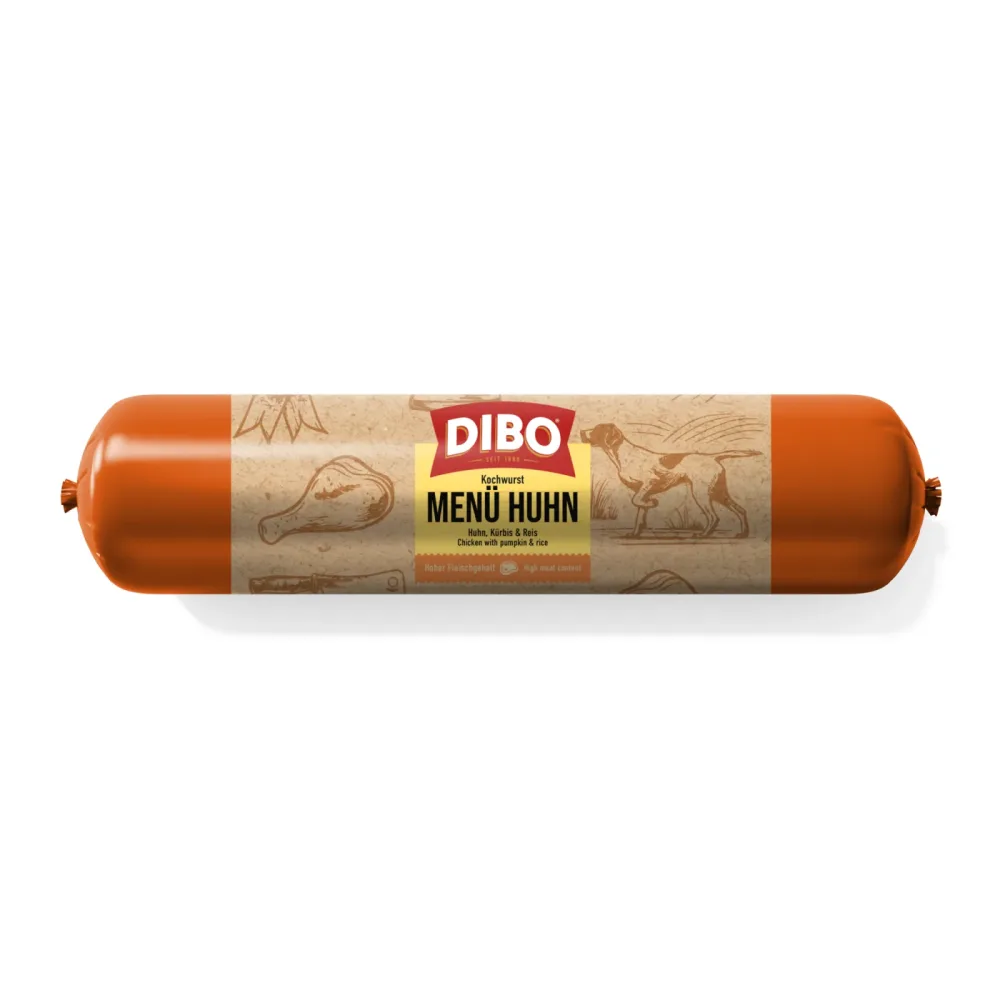 DIBO Kochwurst Menü 10 x 800 g - Huhn