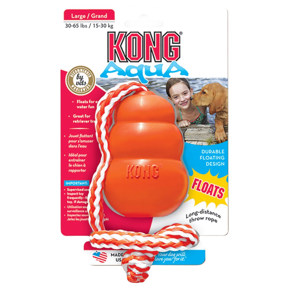 KONG Aqua mit Wurftau L