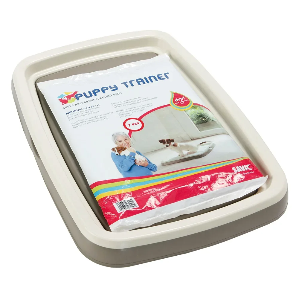 Savic Puppy Trainer Starter Set - Medium, inkl. 7 Pads