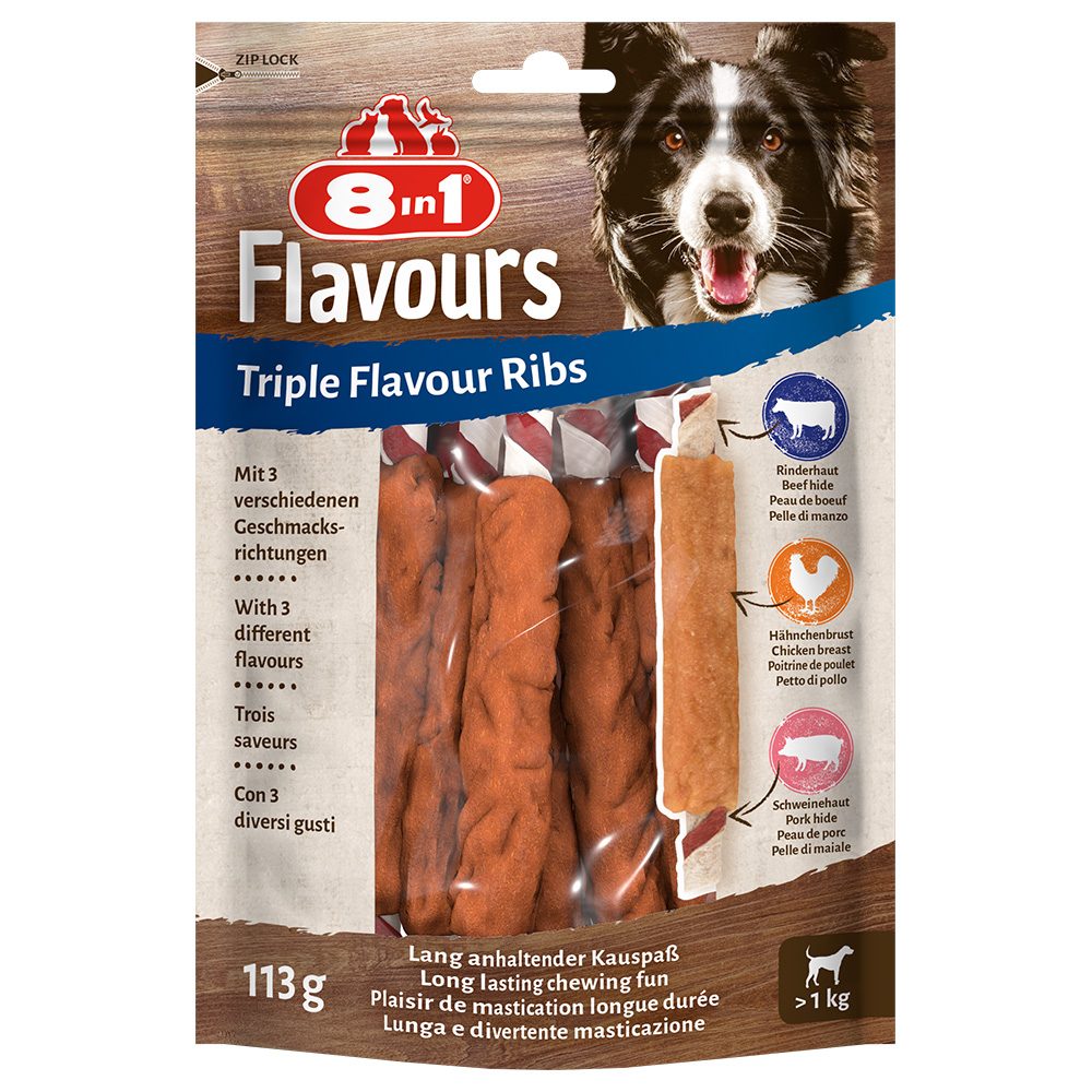 8in1 Triple Flavour Ribs 6 Stück