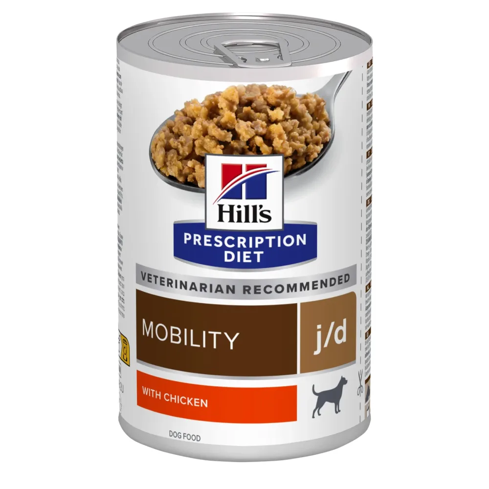 Hill's Prescription Diet j/d Mobility mit Huhn - Sparpaket: 24 x 370 g