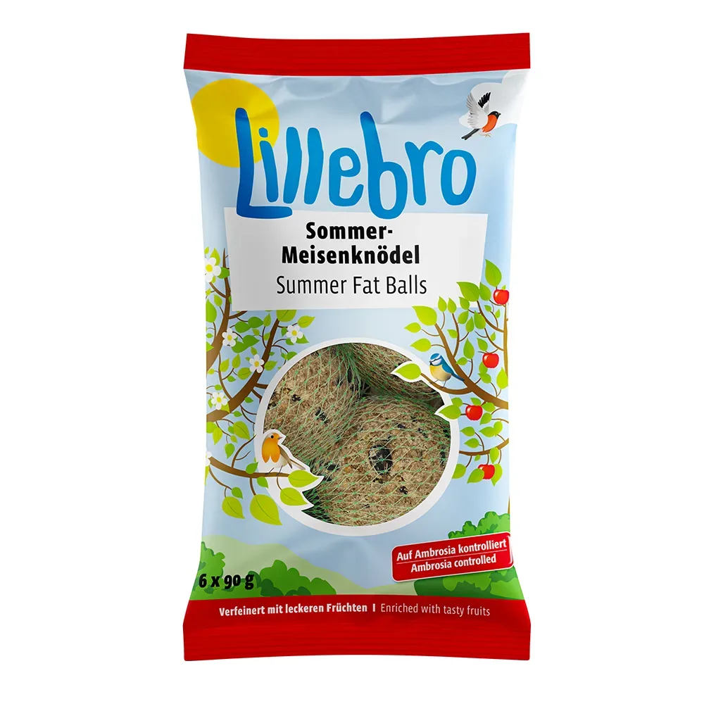 Lillebro Sommer-Meisenknödel - Sparpaket: 30 Stück je 90 g