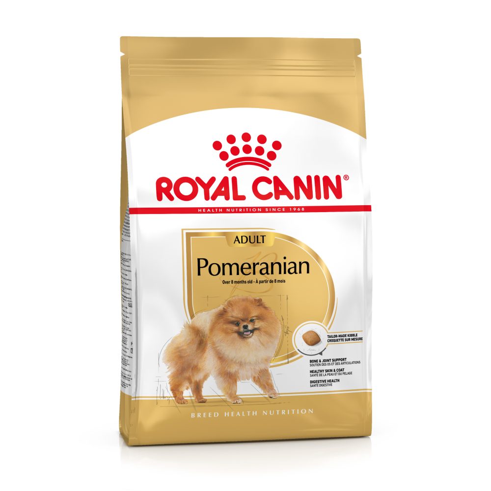 ROYAL CANIN POMERANIAN BREED ADULT Trockennahrung für ausgewachsene Zwergspitze (>8 Monate) 1.5 kg
