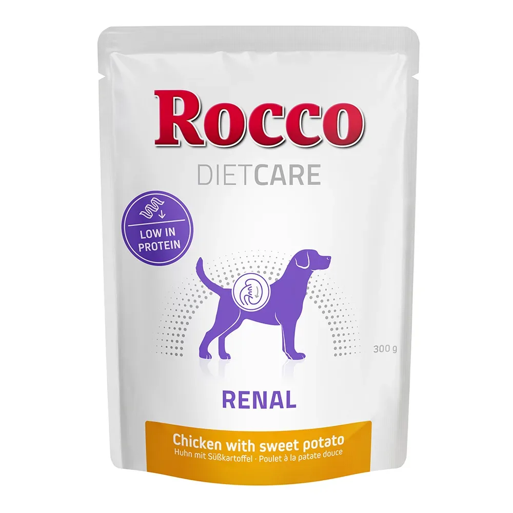 Rocco Diet Care Renal Huhn mit Süsskartoffel 300 g - Pouch - 12 x 300 g
