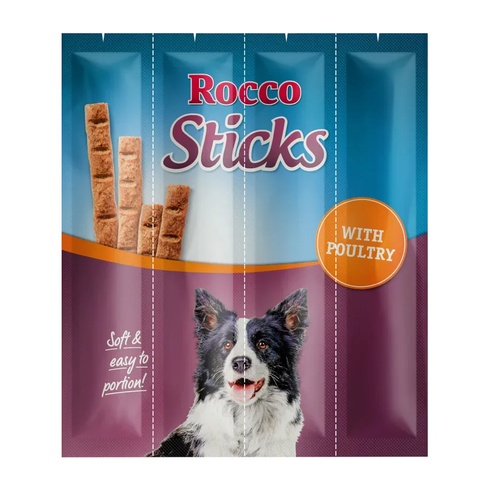 Sparpaket Rocco Sticks - Geflügel 3 x 12 St. (360 g)