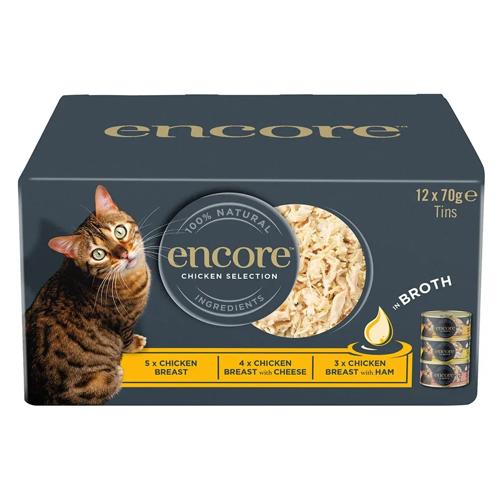 Encore Dose in Brühe 12 x 70 g - Mixpaket Feinste Selection (6 Sorten)