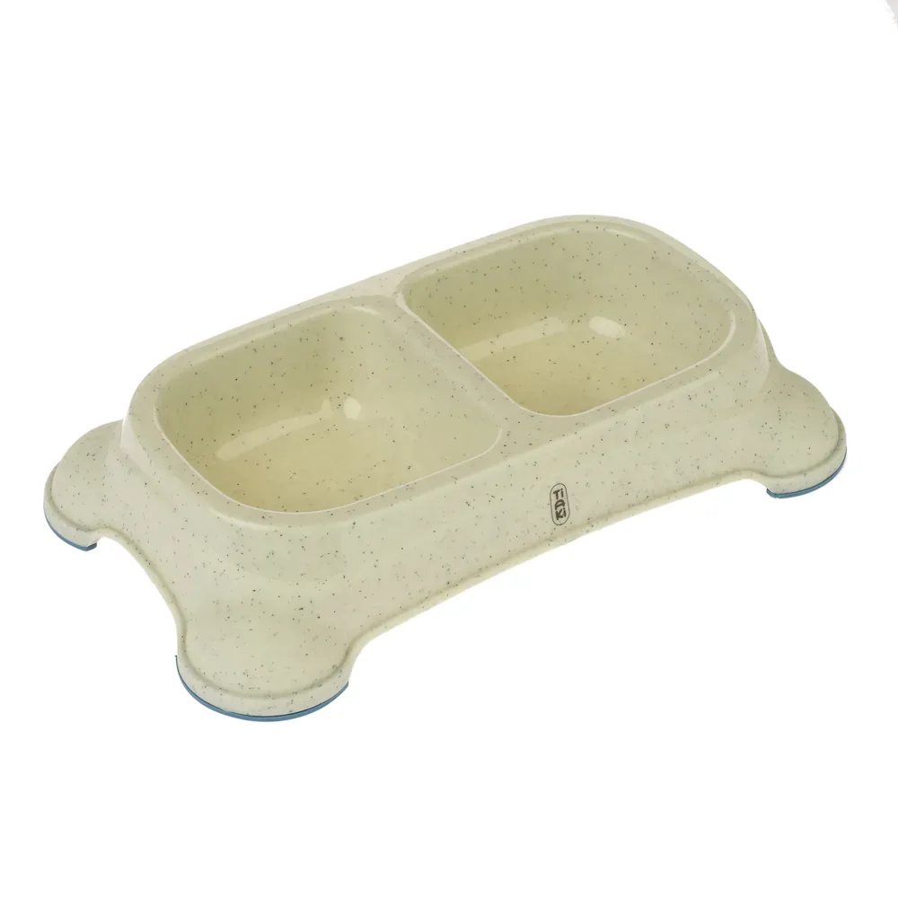 TIAKI Doppelnapf - 2 x 650 ml