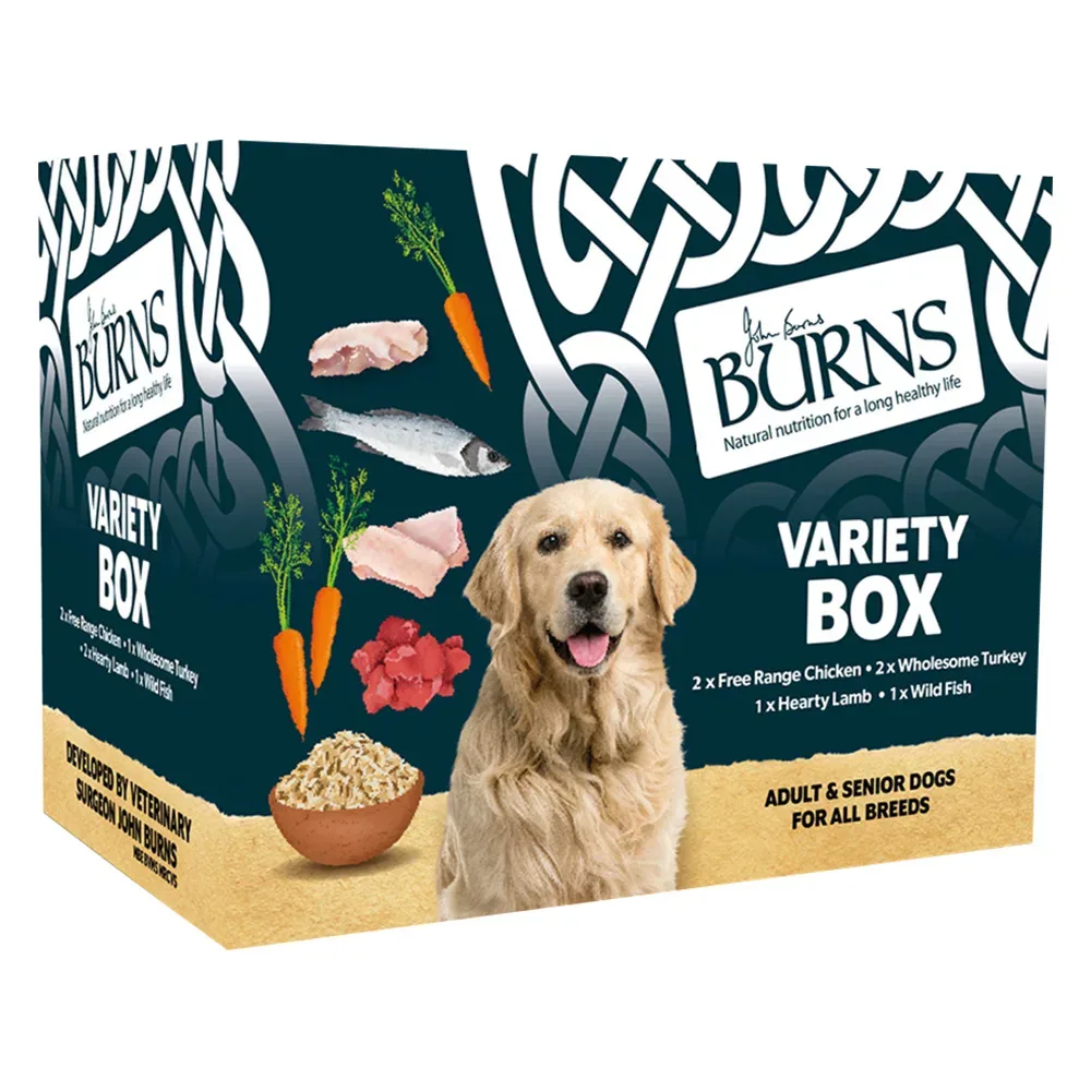 Burns Variety Box 6 x 395 g - Mixpaket (4 Geschmacksrichtungen)