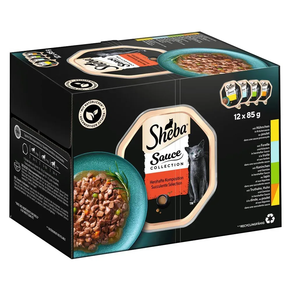 Sheba Classics in Pastete 12x85g