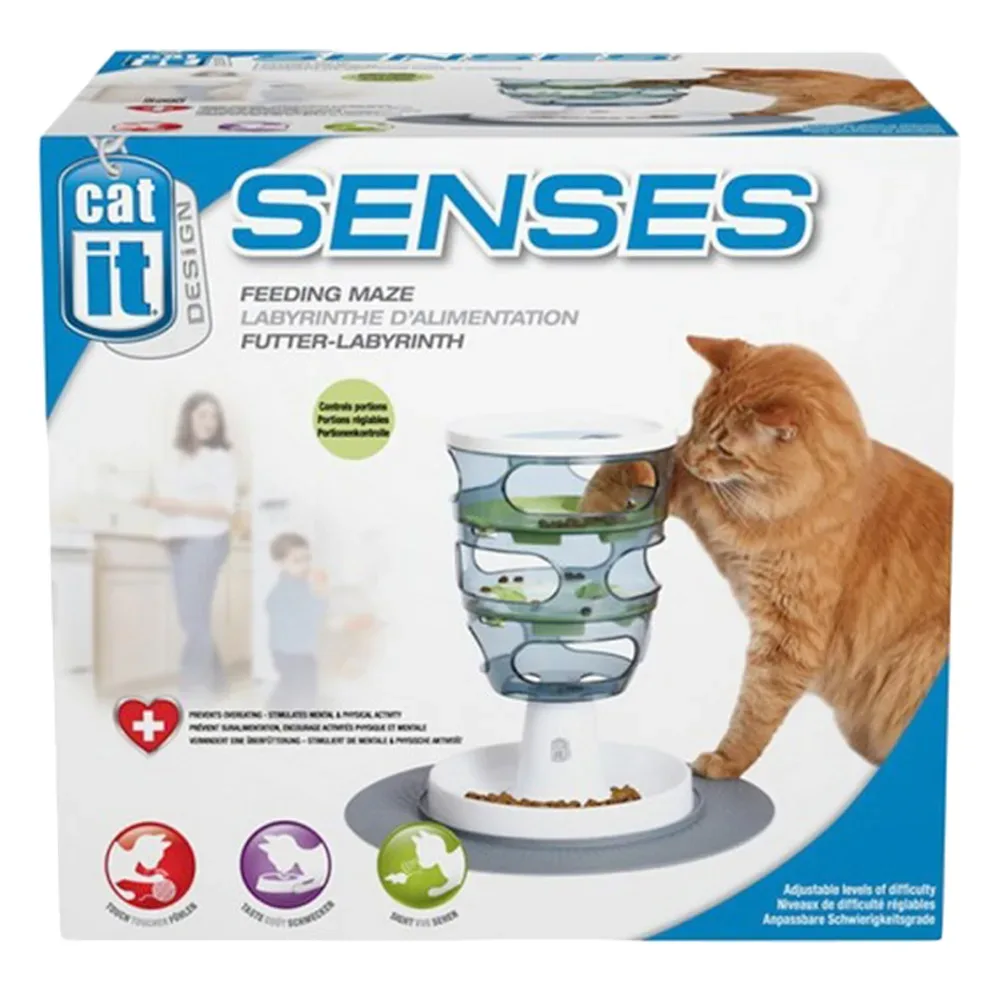 Catit Design Senses Futter Labyrinth - ca. H 33 cm, Ø 24