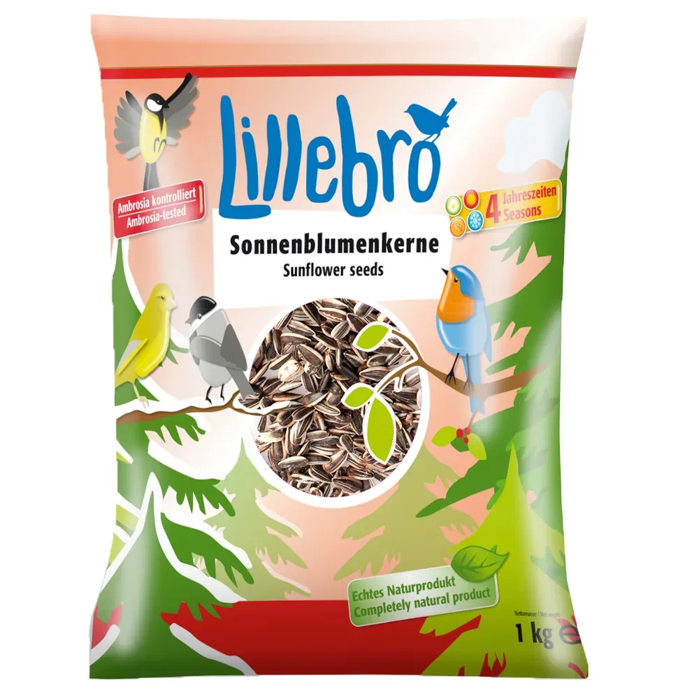 Lillebro Sonnenblumenkerne - 3 x 1 kg
