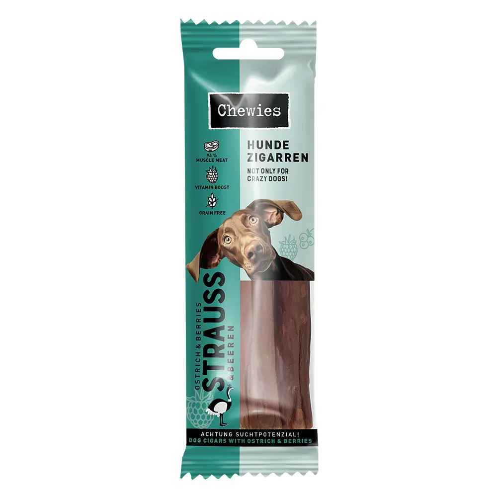 Chewies Hundezigarren - Pferd & Hanf 75 g