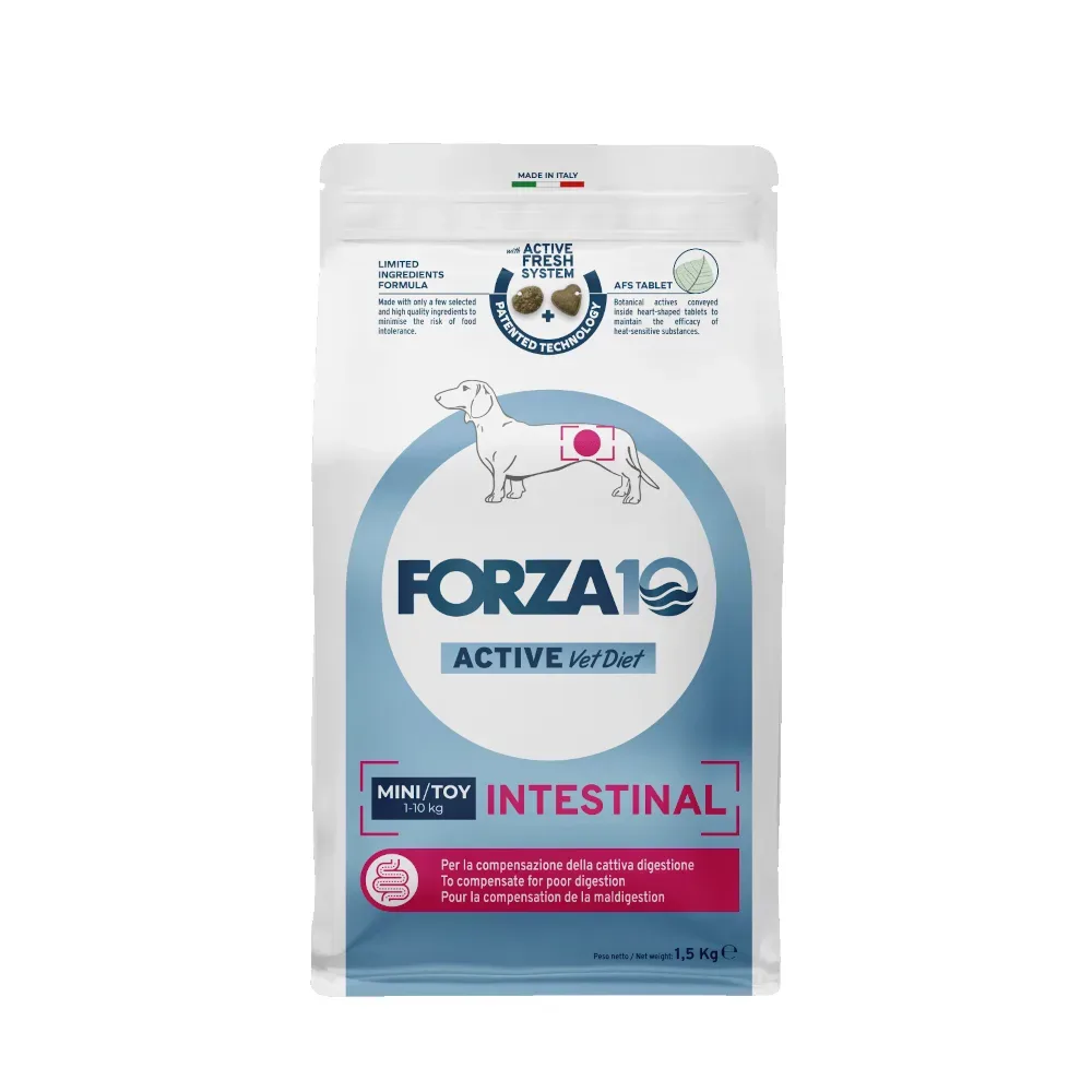 Forza 10 Active Line - Mini/Toy Intestinal - Sparpaket: 3 x 1,5 kg