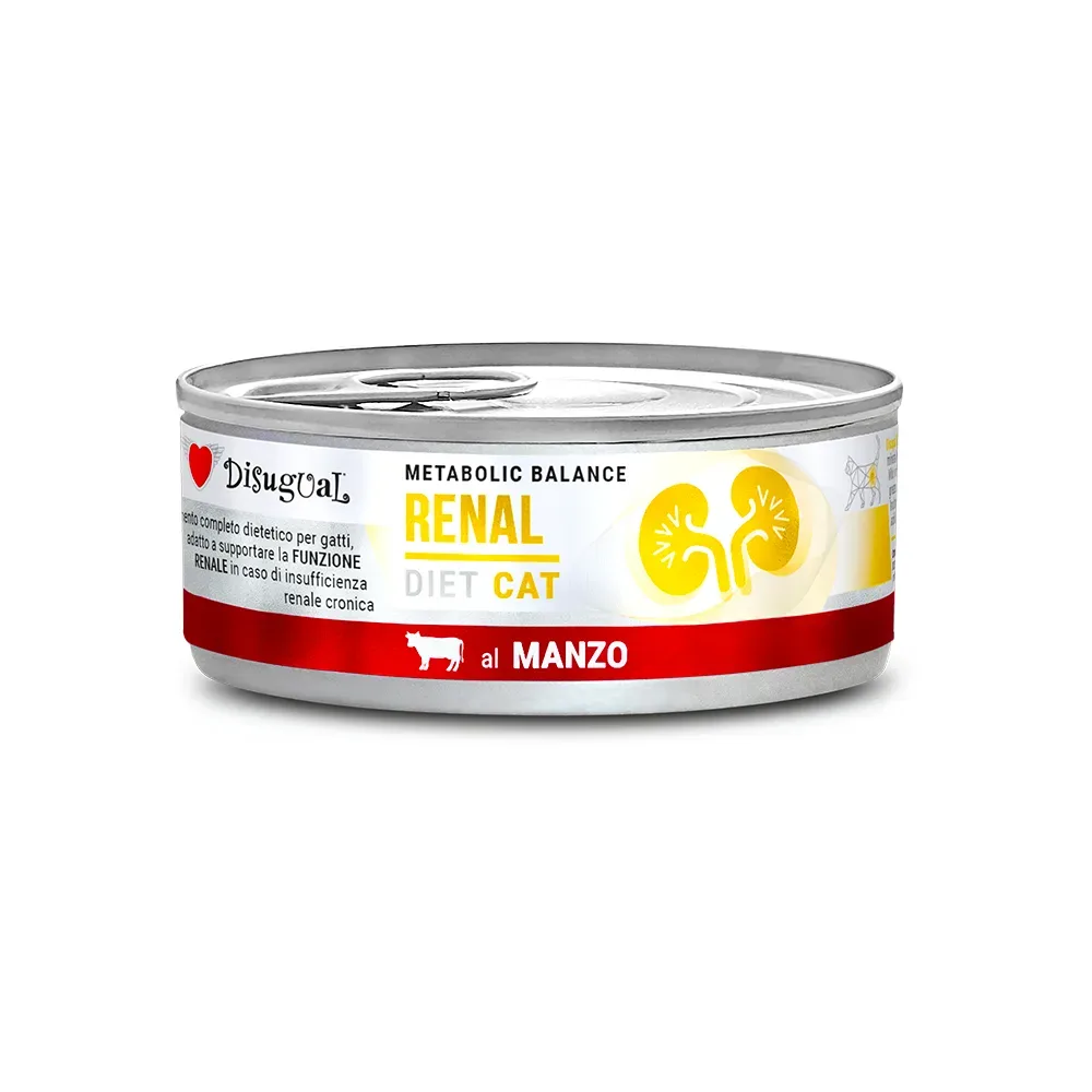 Sparpaket Disugual Metabolic Balance Renal Cat 24 x 85 g - Huhn