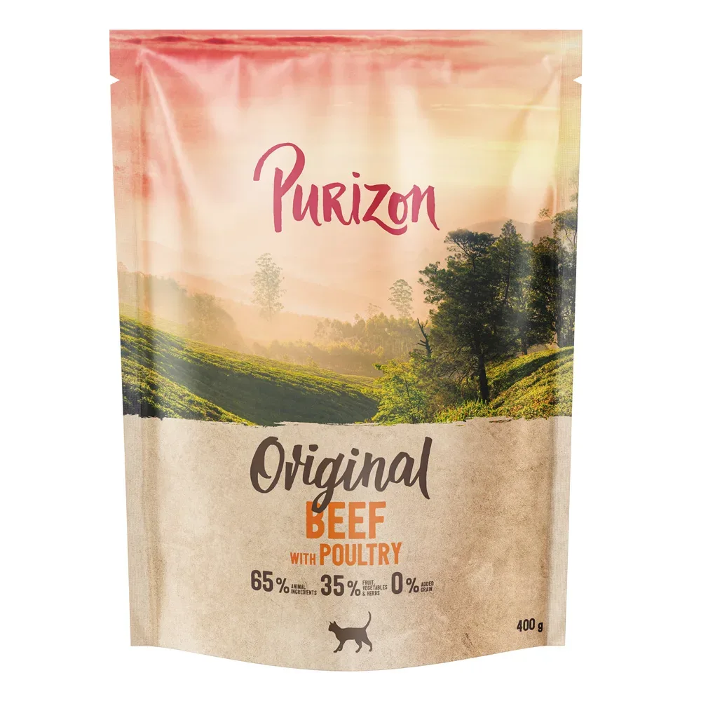 Purizon Original Rind mit Huhn - getreidefrei - NEU: 400 g