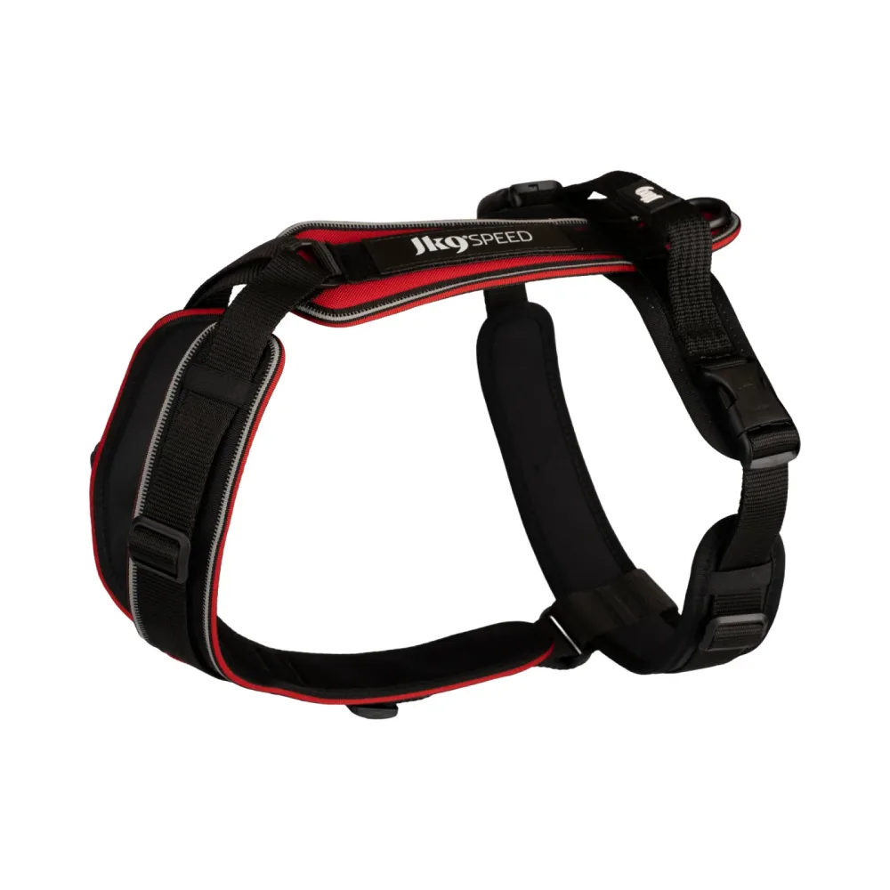 Julius-K9 Speed Hundegeschirr, rot - Grösse XL: Brustumfang: 77 - 99 cm