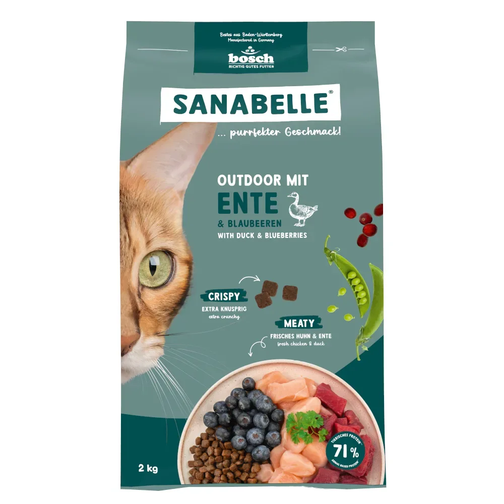 Sanabelle Outdoor mit Ente - 2 kg