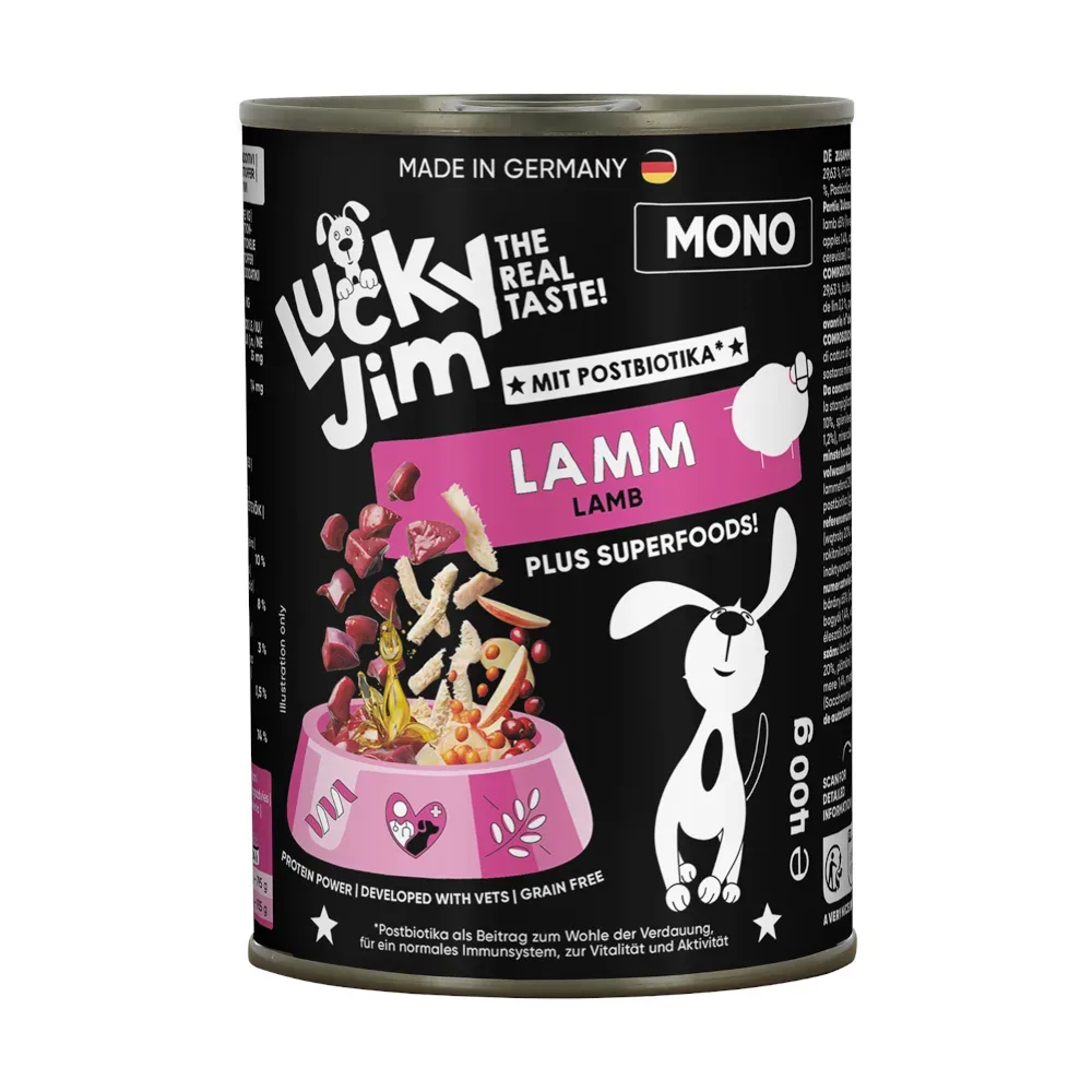 Sparpaket Lucky Jim Mono 24 x 400 g - Pferd