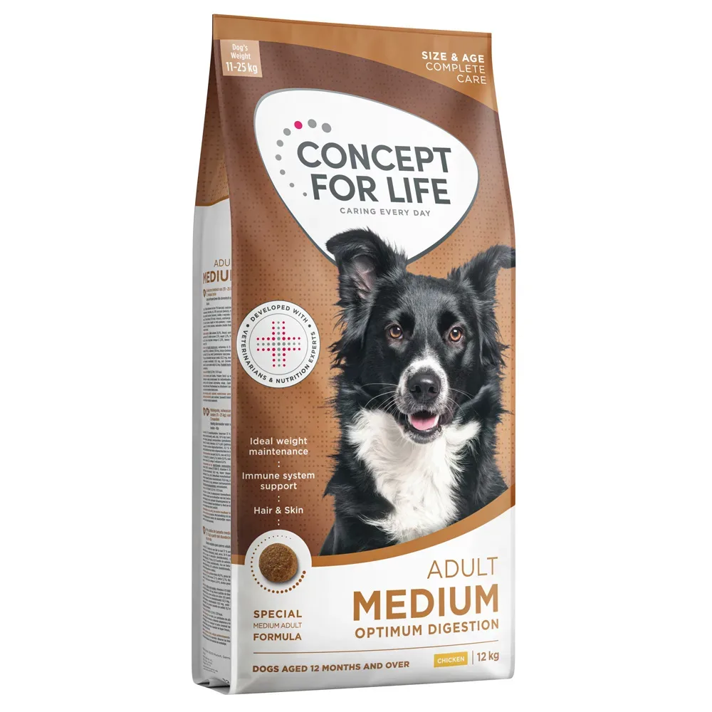 Concept for Life Medium Adult - NEU: Sparpaket 2 x 12 kg