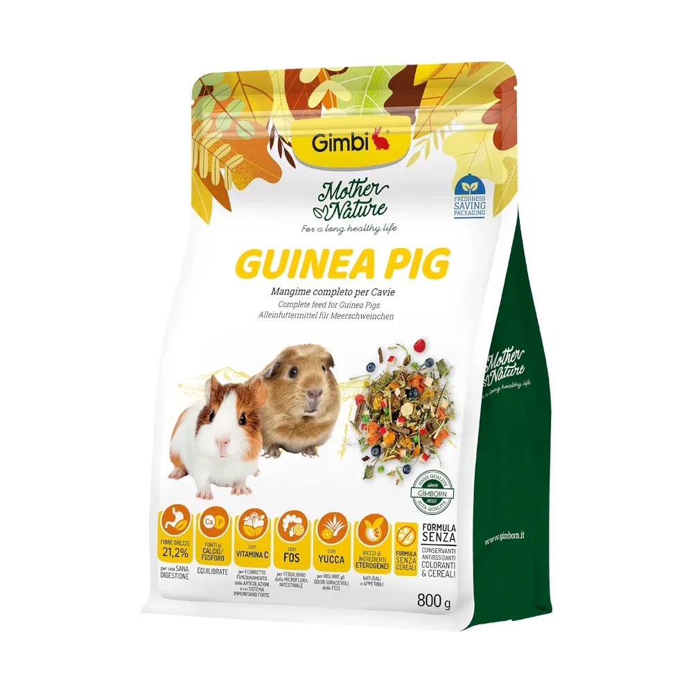 Gimbi Mother Nature Guinea Pig - 800 g