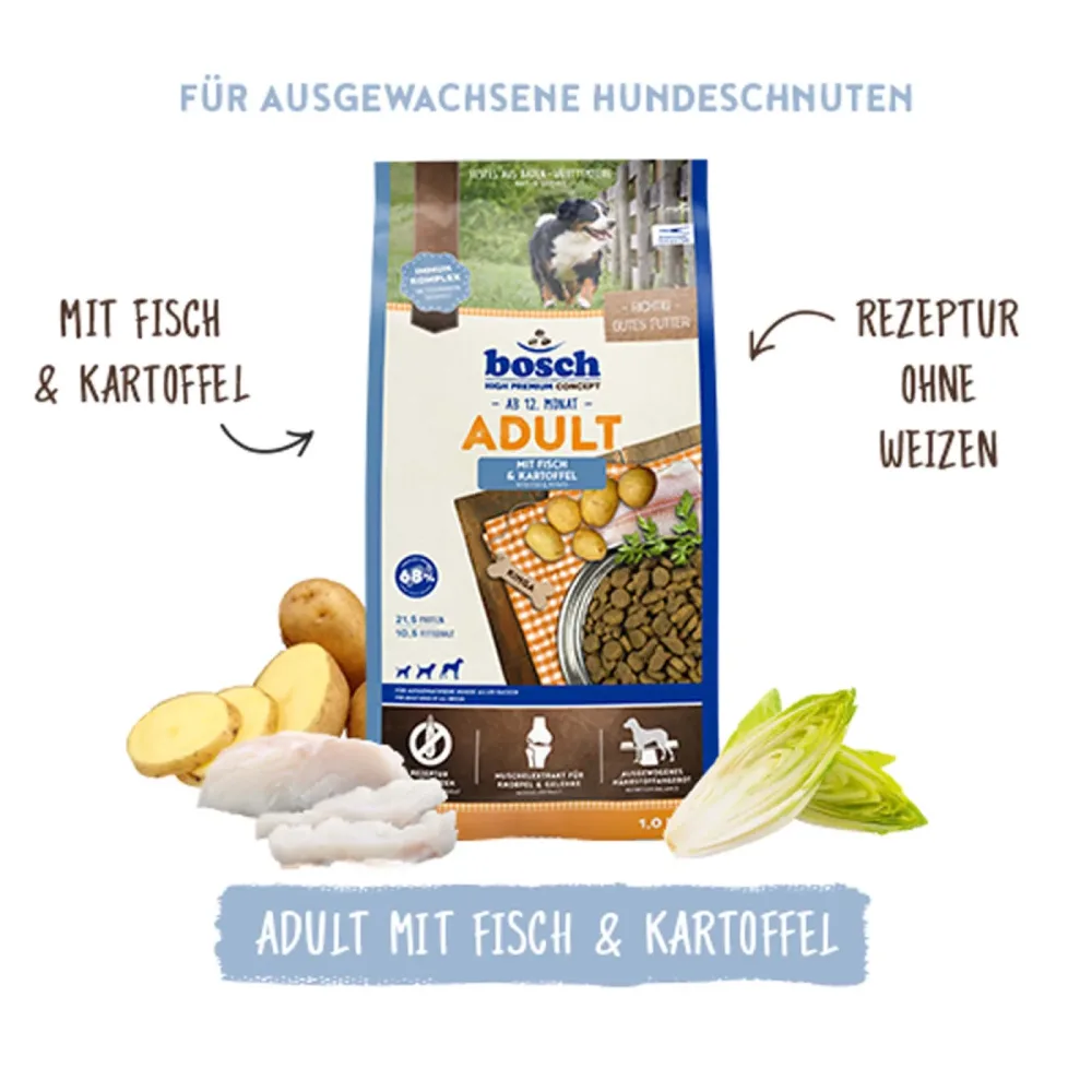 bosch High Premium Concept Adult Fisch & Kartoffel 15 kg