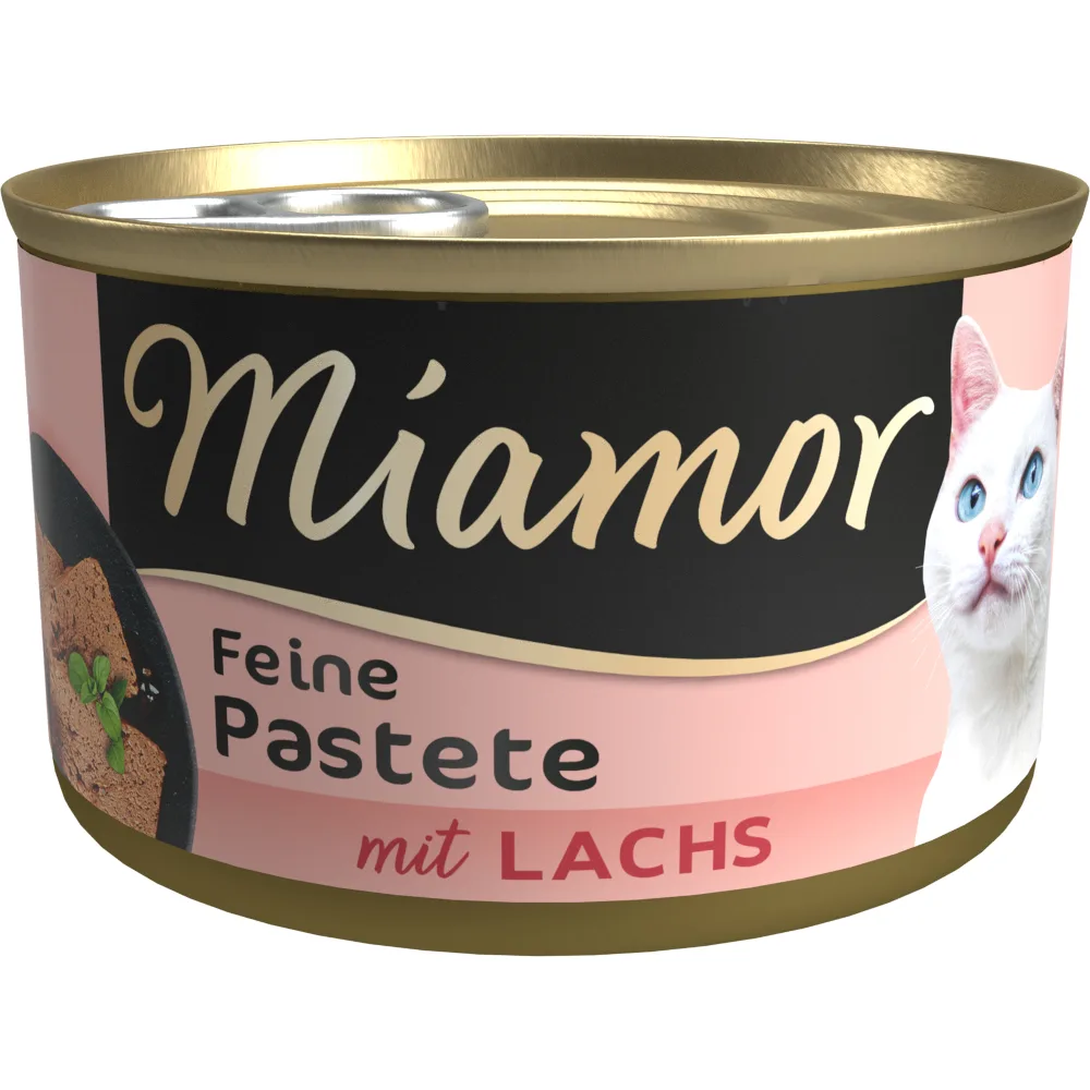 Sparpaket Miamor Pastete 12 x 85 g - Lachs