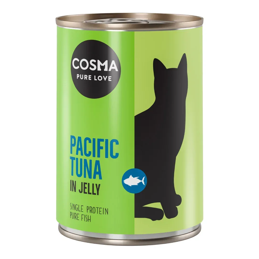 Cosma Original in Jelly 6 x 400 g - Pazifikthunfisch