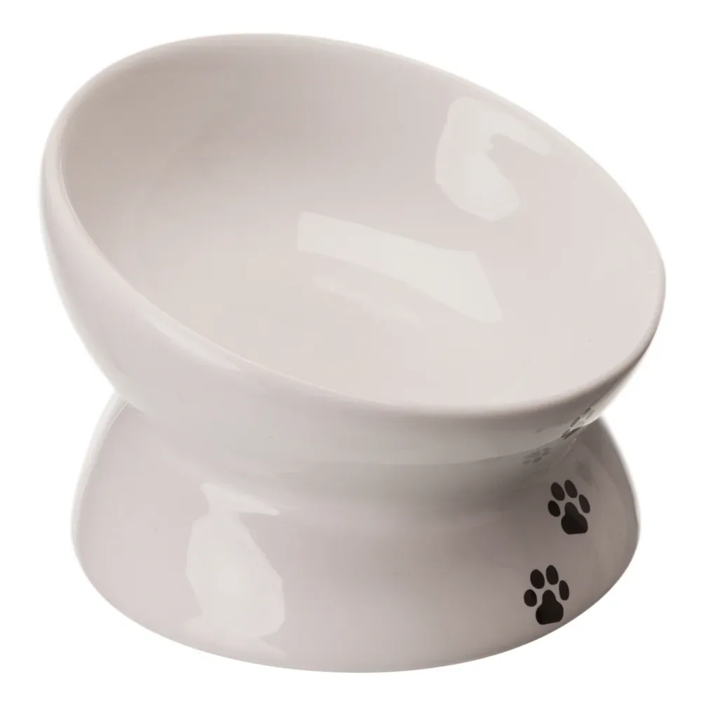 Trixie Keramiknapf mit Fuss - 150 ml, Ø 13 cm