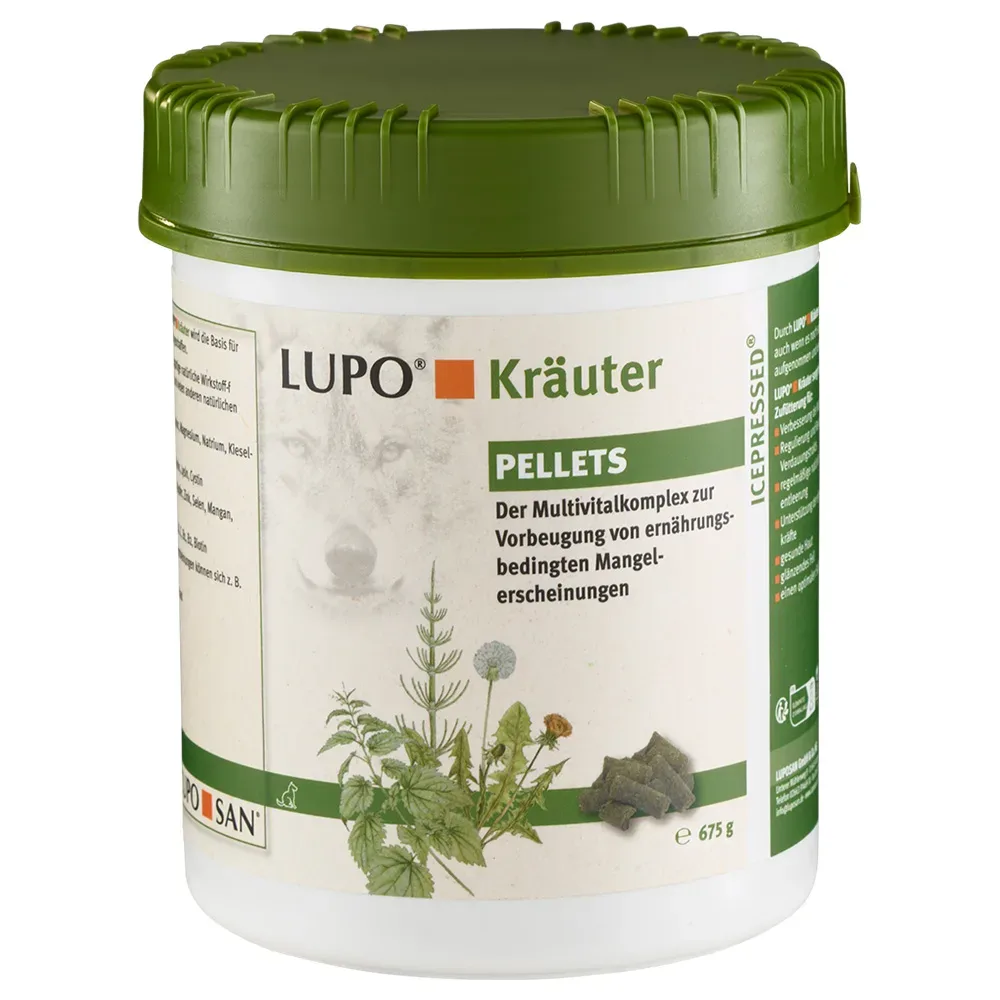LUPO Kräuter Pellets - 2 x 675 g