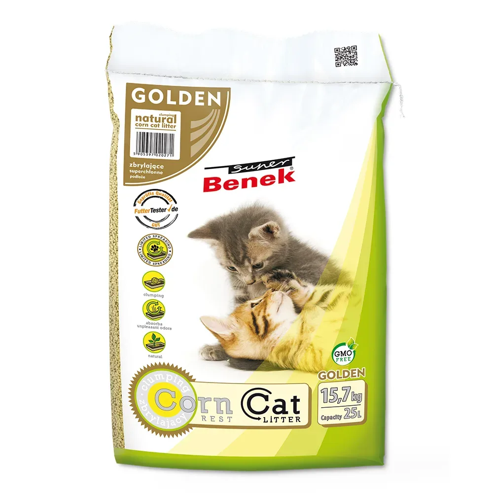 Super Benek Corn Cat Golden - 7 l (ca. 4,4 kg)