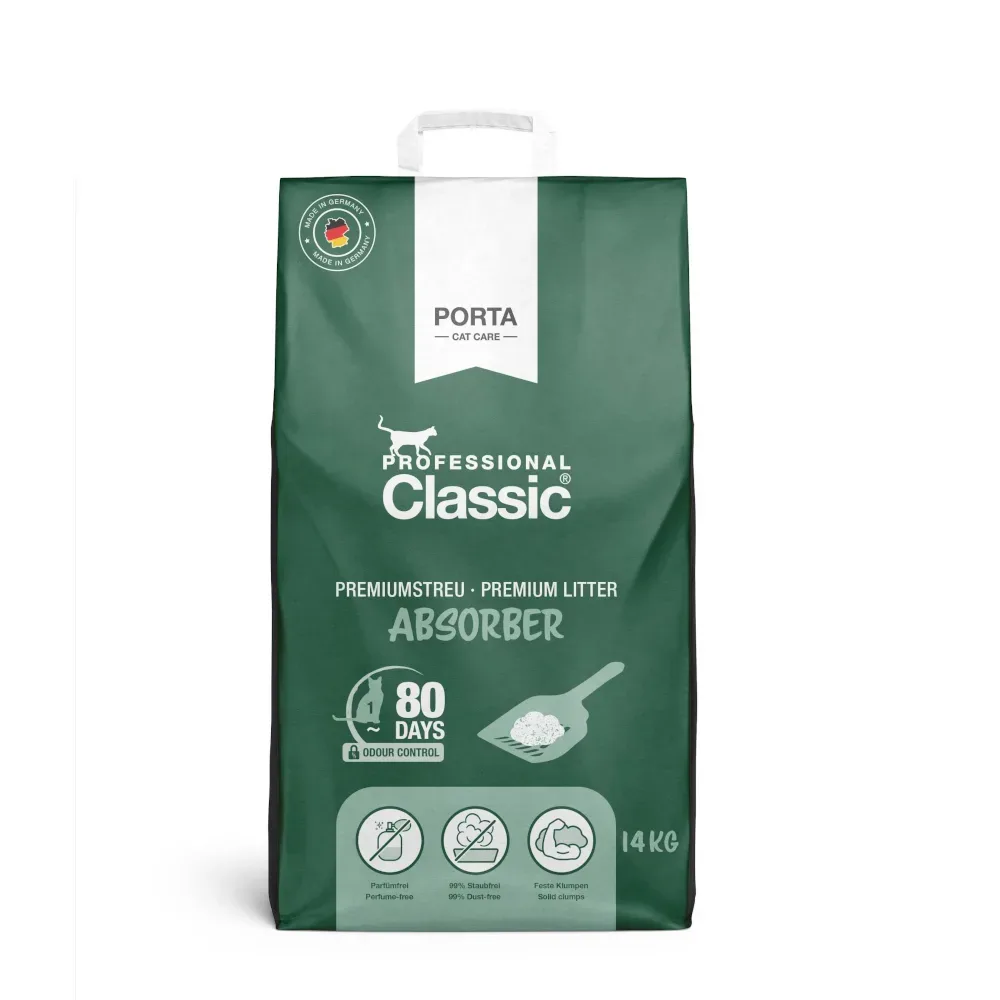 Professional Classic Katzenstreu mit Geruchsabsorber - 14 kg