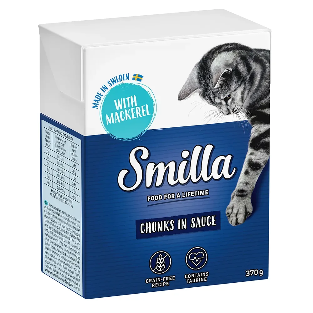 Smilla Häppchen in Sosse 6 x 370 g - Makrele