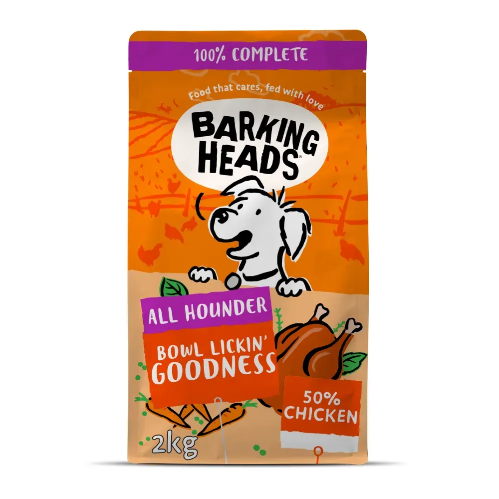Barking Heads All Hounder Bowl Lickin' Chicken - 2 kg