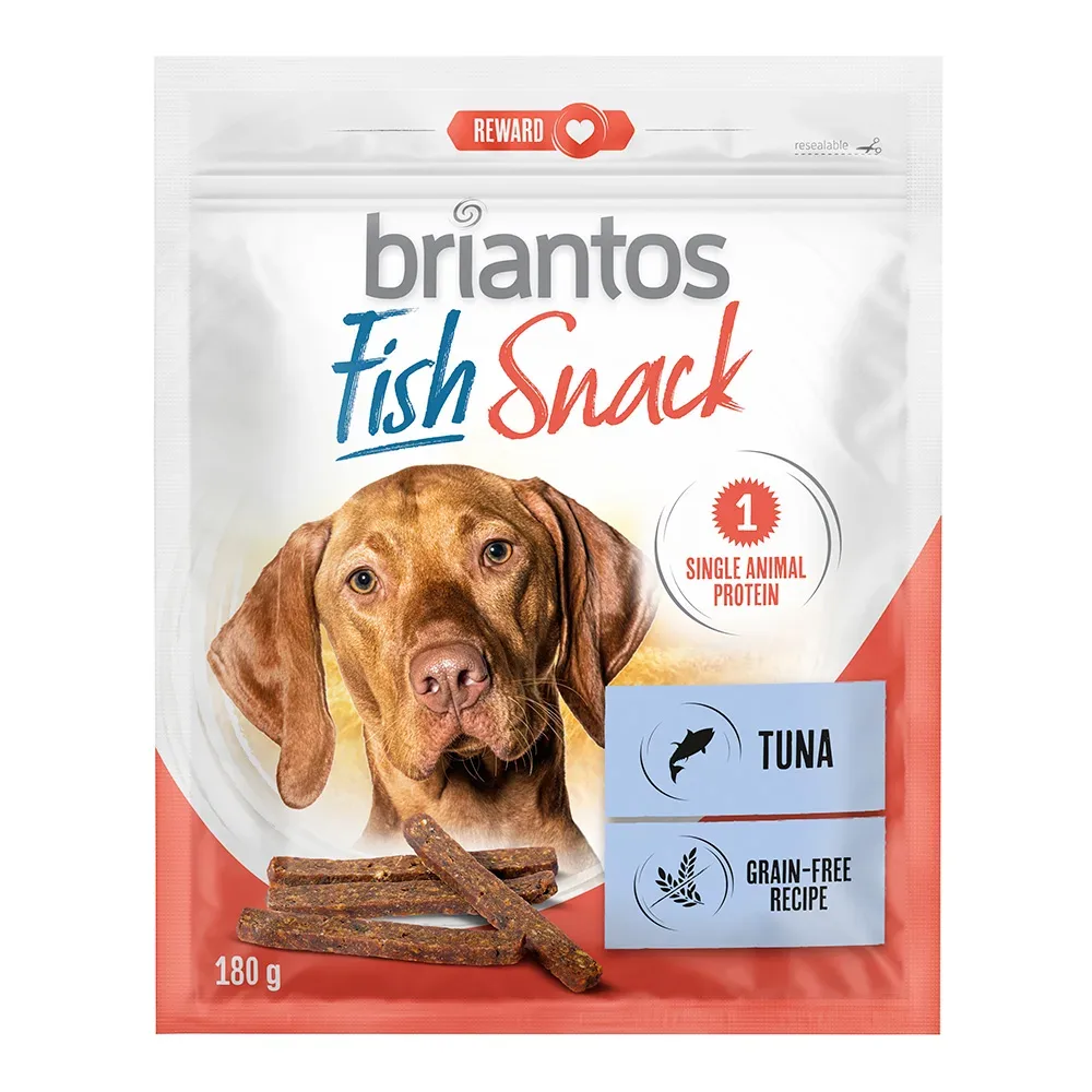 Briantos Fisch Snacks - Thunfisch und Lachs - Thunfisch (180 g)