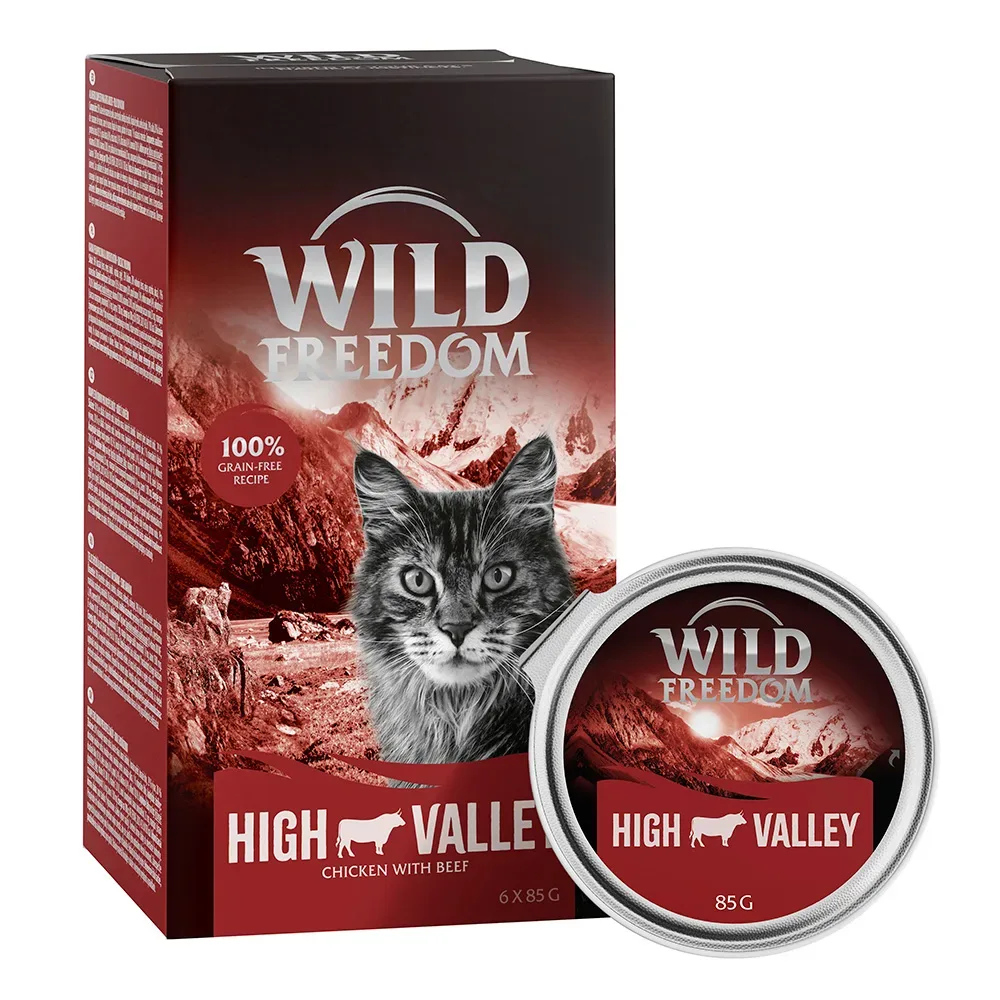 Sparpaket Wild Freedom Adult Schale 24 x 85 g - Farmlands - Rind & Huhn
