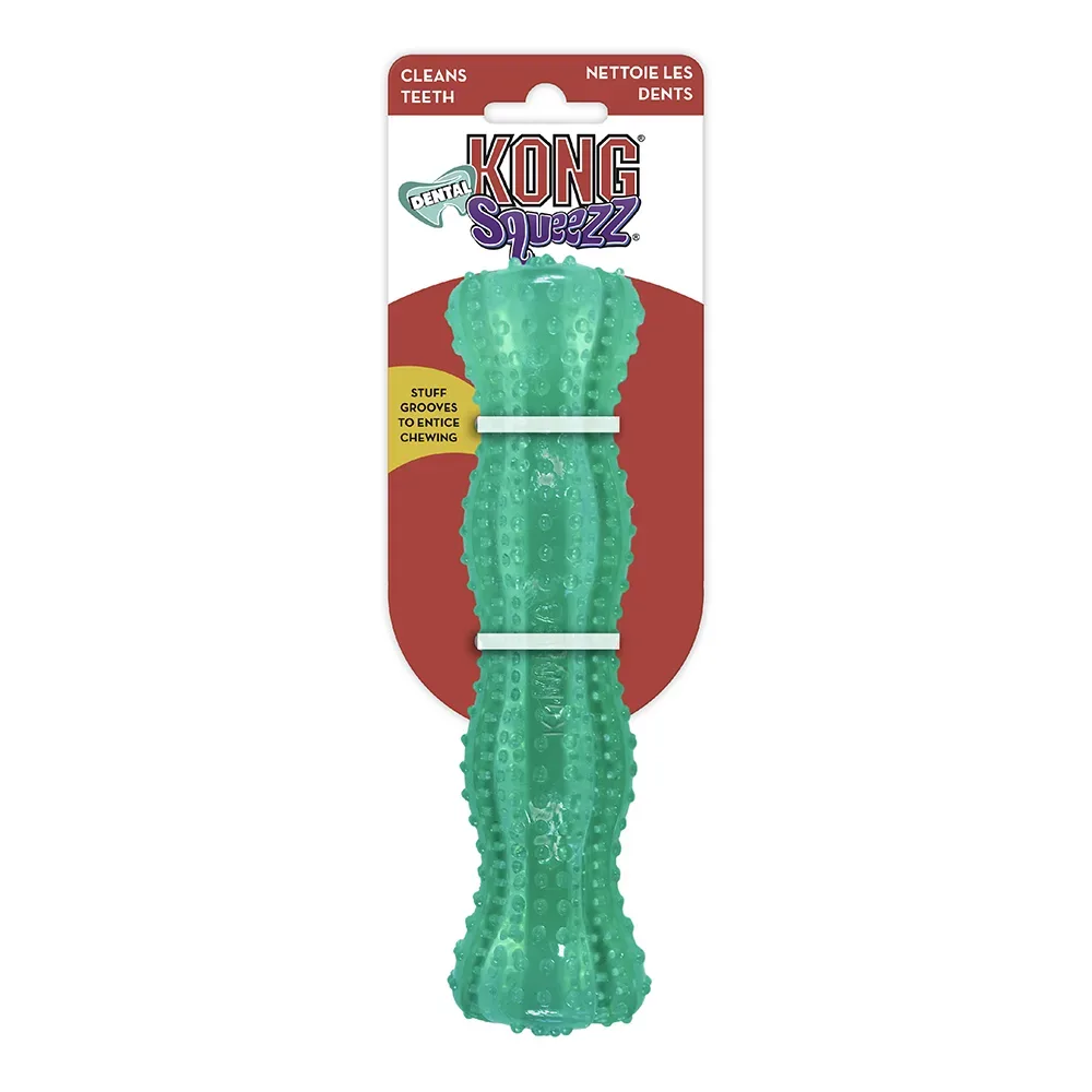 KONG Squeezz Dental Stick (M) - Grösse M (ca. 20 cm)