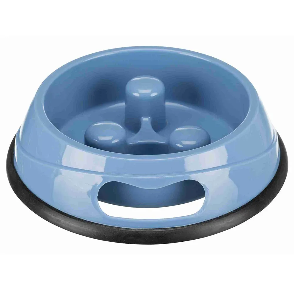 Trixie Kunststoffnapf Slow Feed - 450 ml, Ø 20 cm