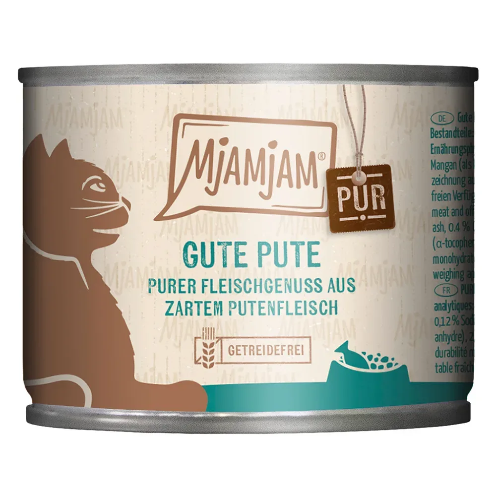 MjAMjAM Pur 6 x 200 g - leckeres Rind pur