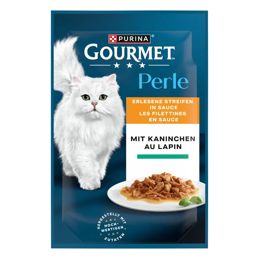 Megapack Gourmet Perle 52 x 85 g - Kaninchen