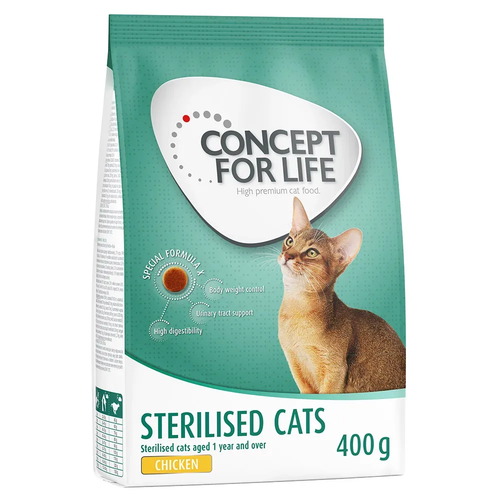 Sparpaket Concept for Life 24 x 85 g - Sterilised Cats in Sosse