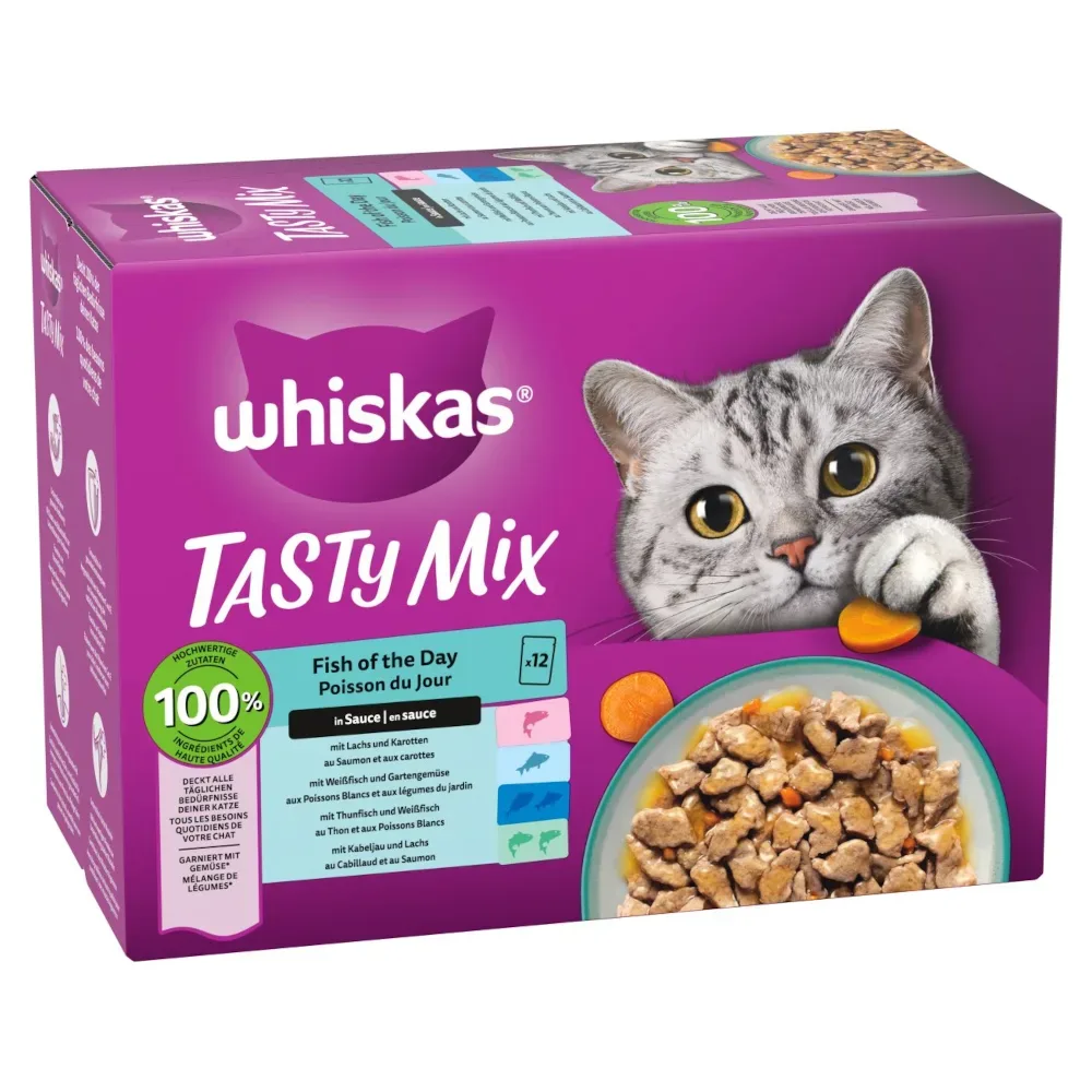 Whiskas Tasty Mix Multipack Country Collection in Sauce 24 x 85g