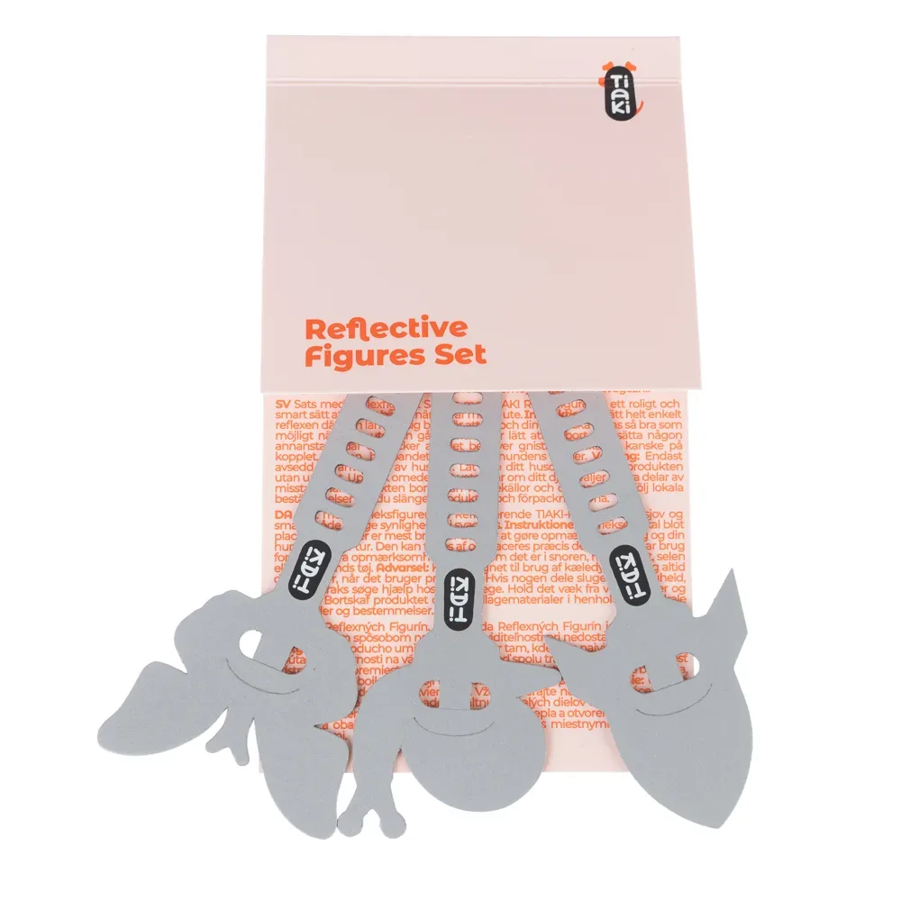 TIAKI Reflektierende Figuren Set - 3-teiliges Set