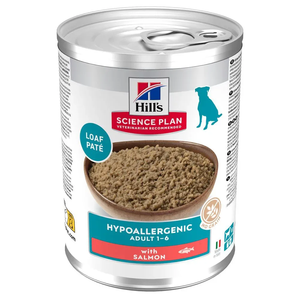 Hill's Science Plan Adult Hypoallergenic mit Lachs - 24 x 363 g