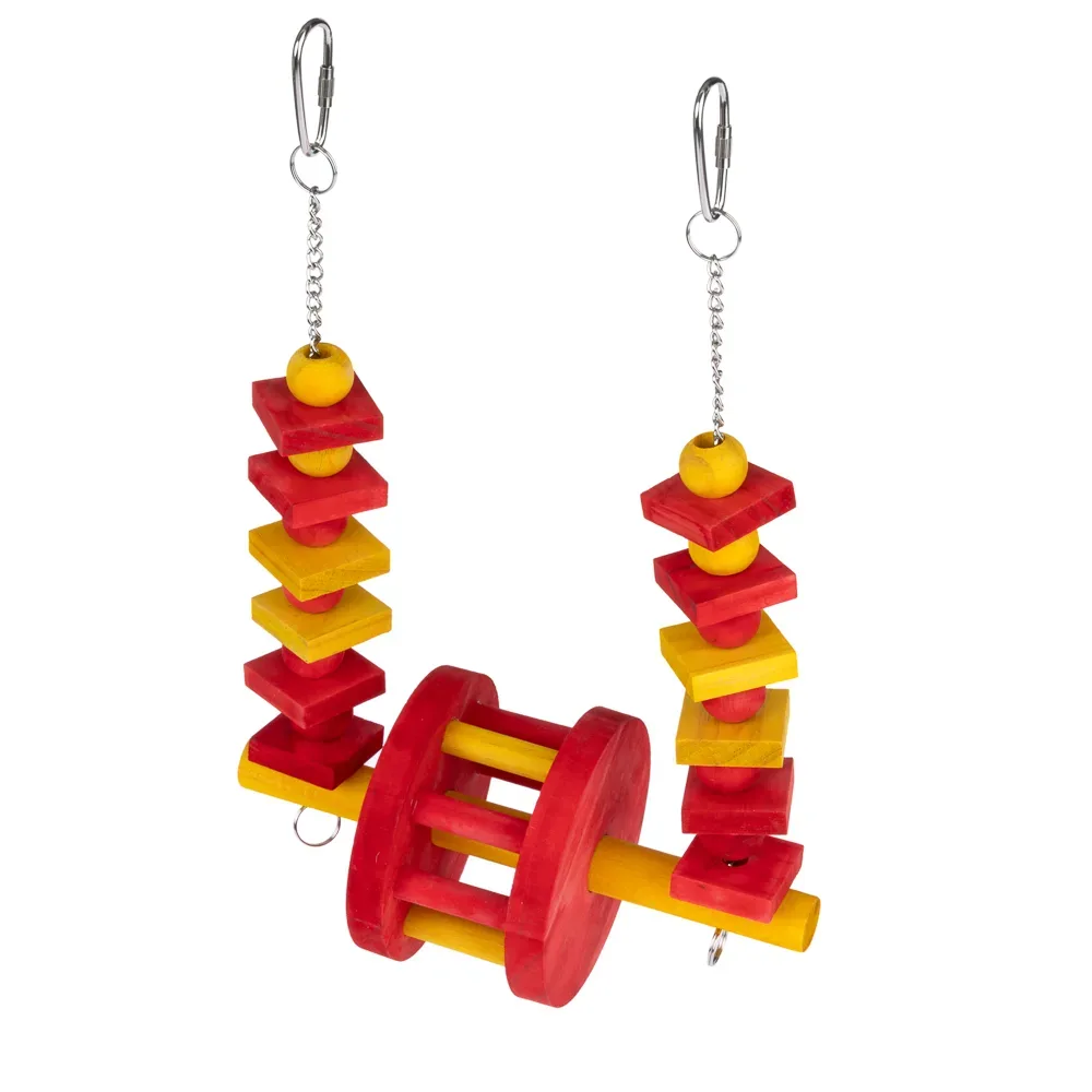 TIAKI Vogelschaukel Riesenrad - Grösse S: L 20 x B 15 x H 6,3 cm