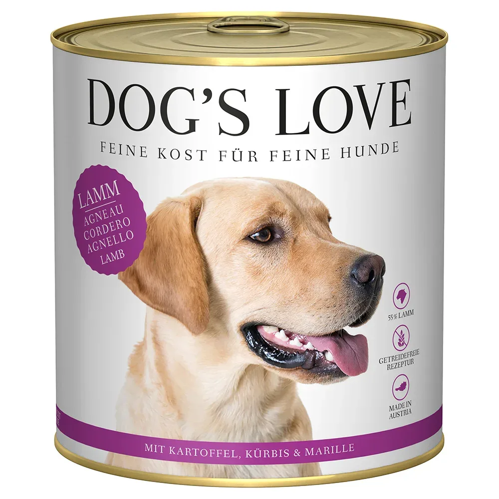 Dog´s Love Adult 6 x 800 g - Pferd