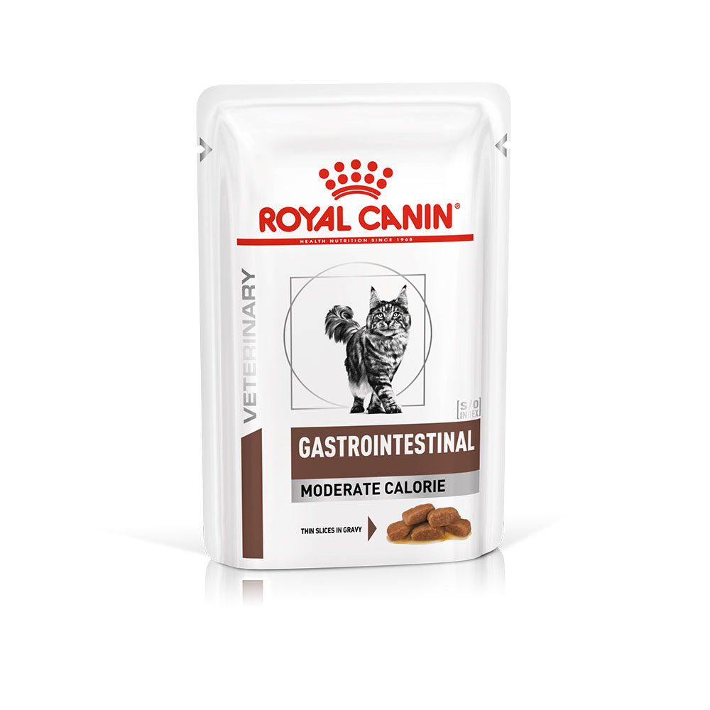 ROYAL CANIN Veterinary Gastrointestinal Moderate Calorie, in Soße 12x85g