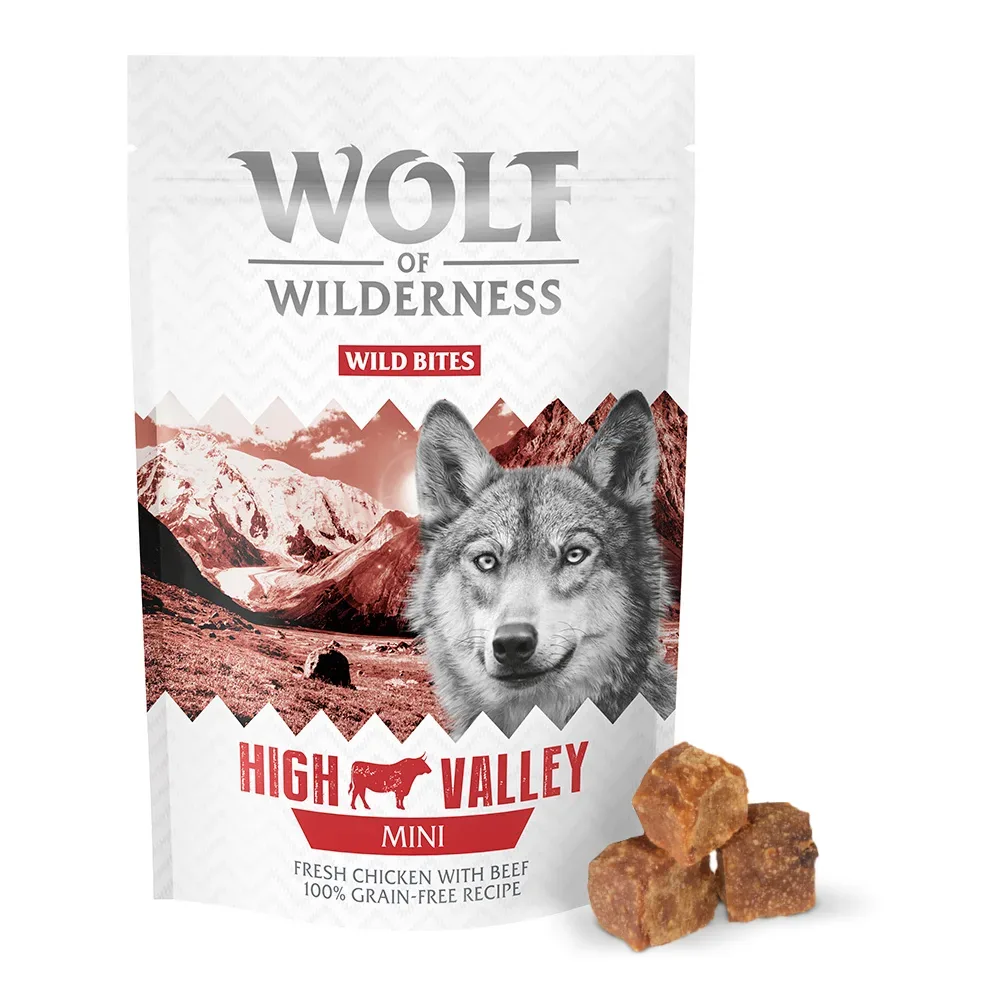 Wolf of Wilderness Snack - Wild Bites 180 g - Wild Hills - Ente