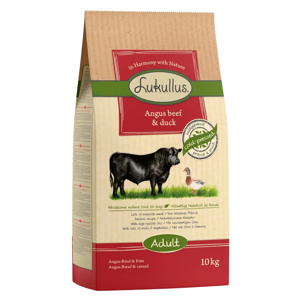 Lukullus Kaltgepresst Angus-Rind & Ente - 1,5 kg