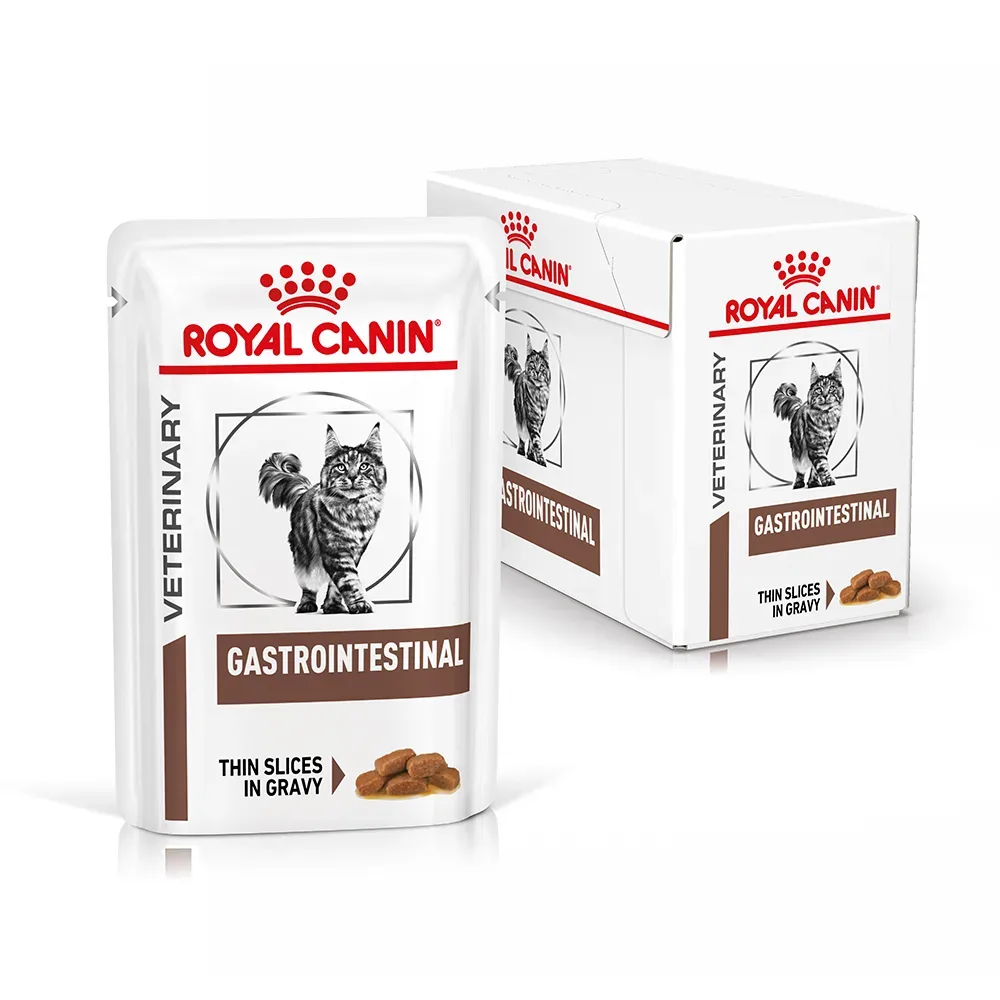 ROYAL CANIN Veterinary Gastrointestinal, in Soße 12x85 g