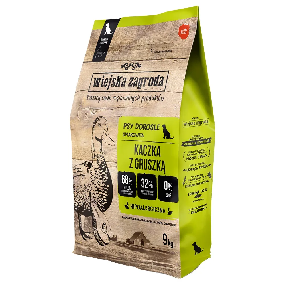 Wiejska Zagroda Ente mit Birne - 9 kg